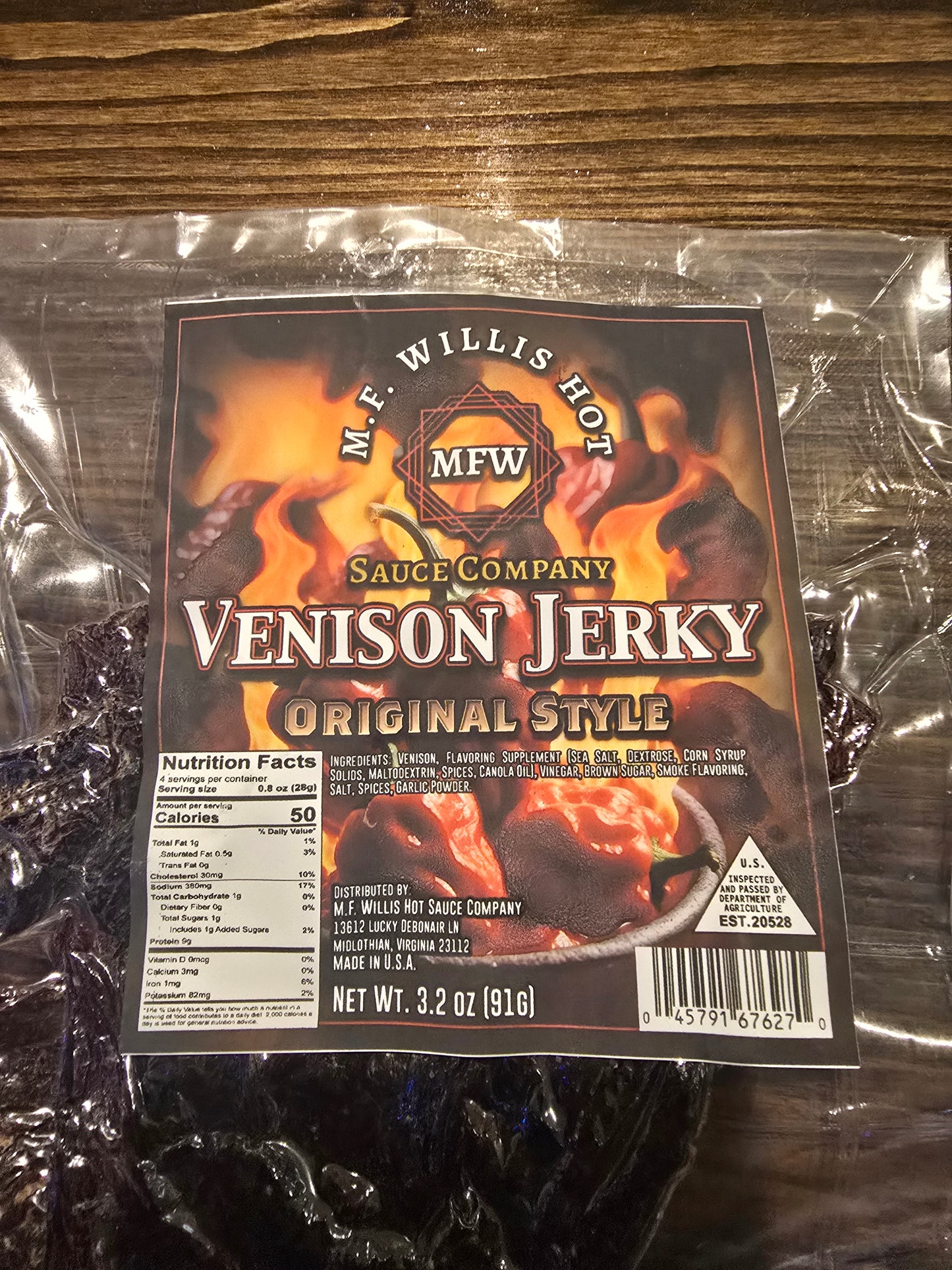 Venison Jerky Org