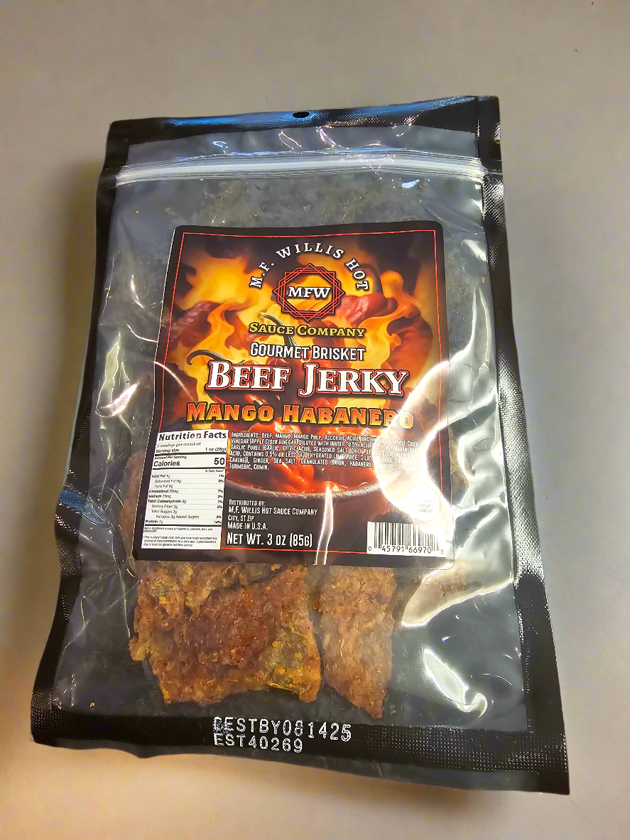 Mango Habanero Beef Jerky