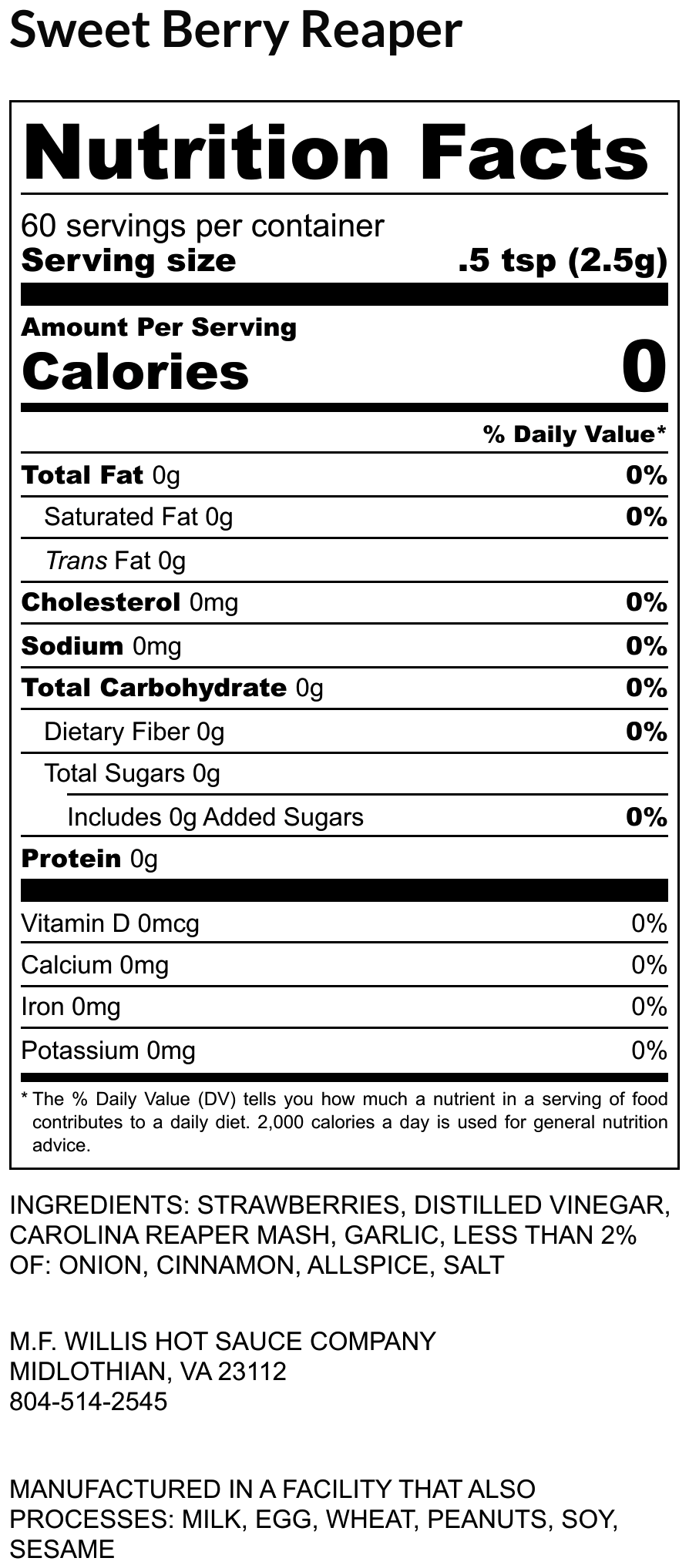 Strawberry Reaper - Sweet & Spicy