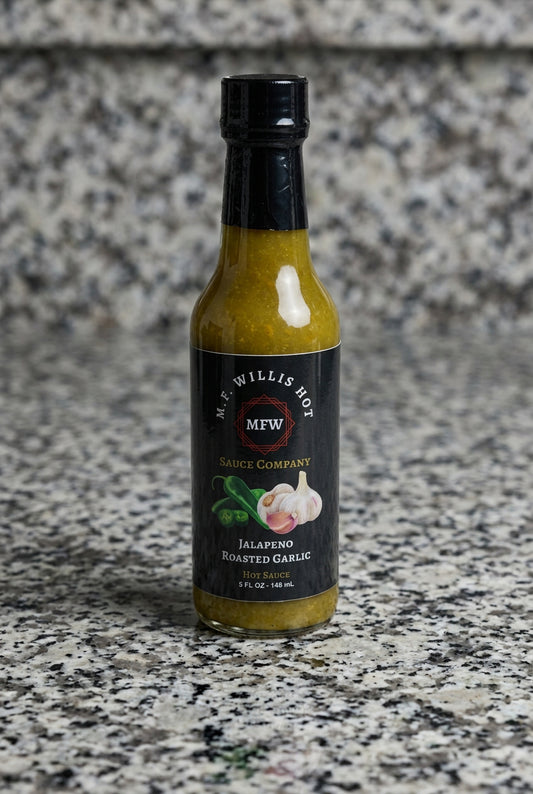 Jalapeno Roasted Garlic Hot Sauce