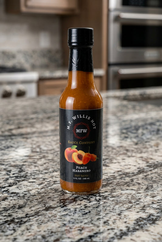 Peach Habanero Hot Sauce