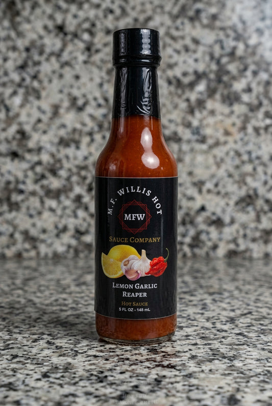 Lemon Garlic Reaper Hot Sauce