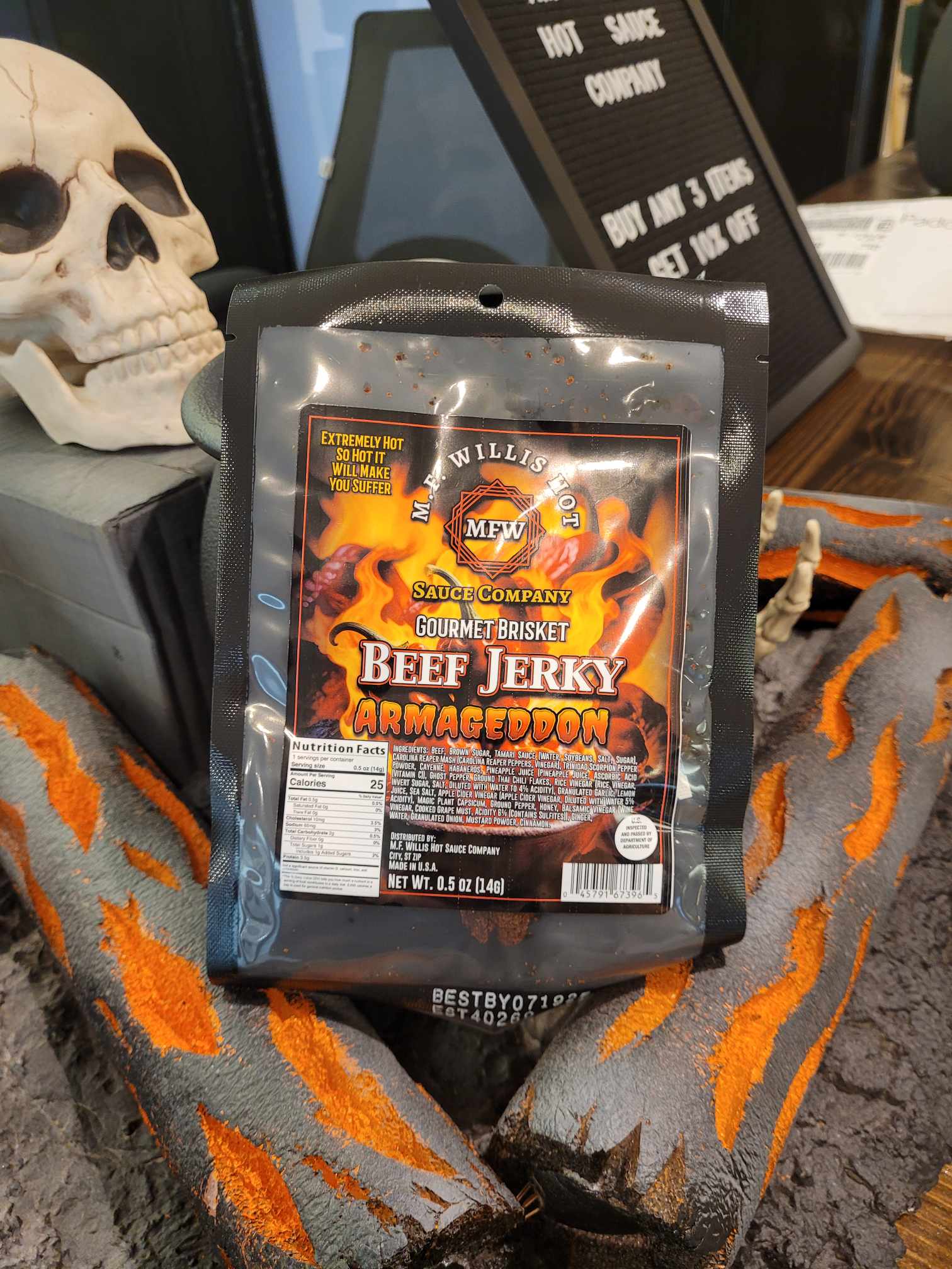 Armageddon Beef Jerky - Ultimate Flavor Punch