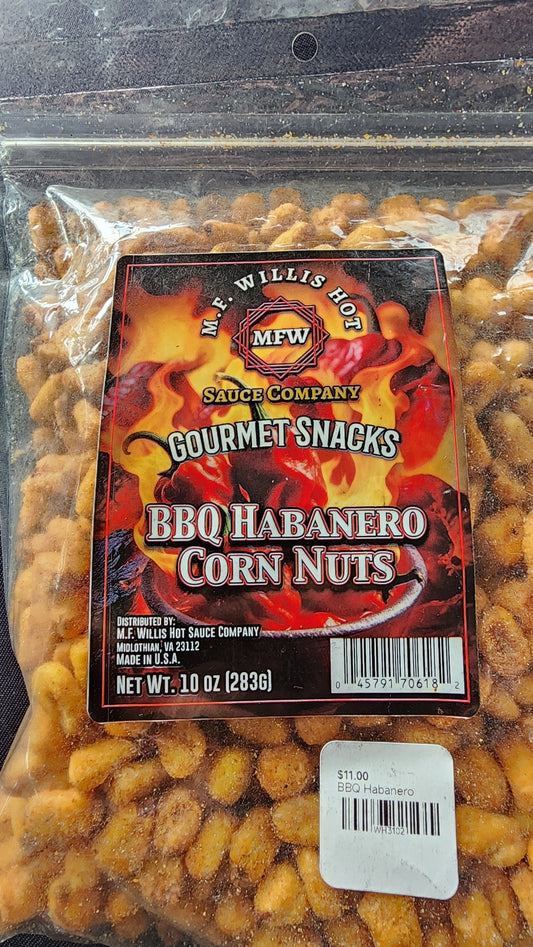 Bbq Habanero corn nuts